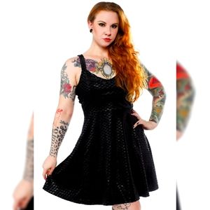 Killstar Black Sea skater dress